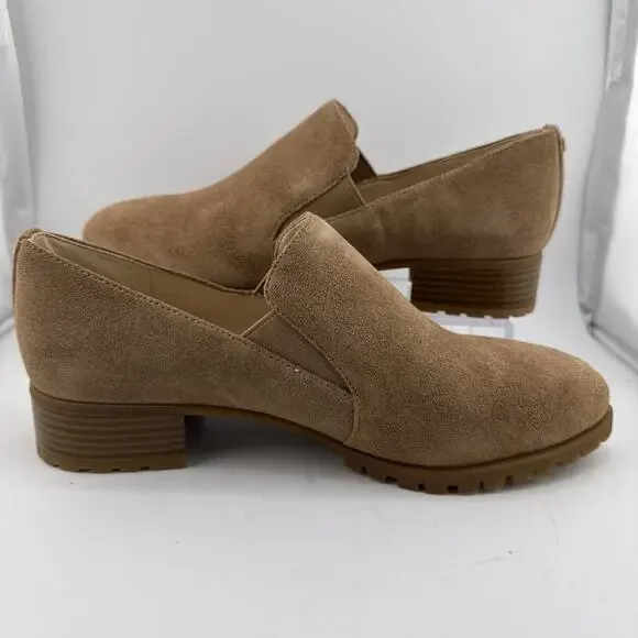 Nine West Women's Lightning Suede Loafers Natural Suede Size‎ 6 NWB - Picture 6 of 9